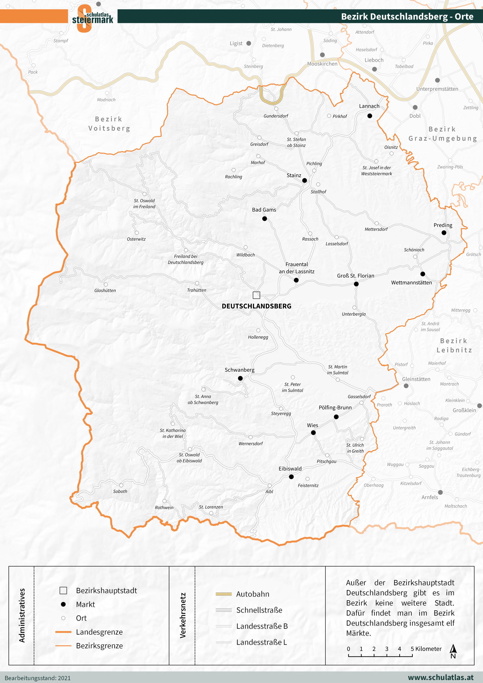 Deutschlandsberg - Orte