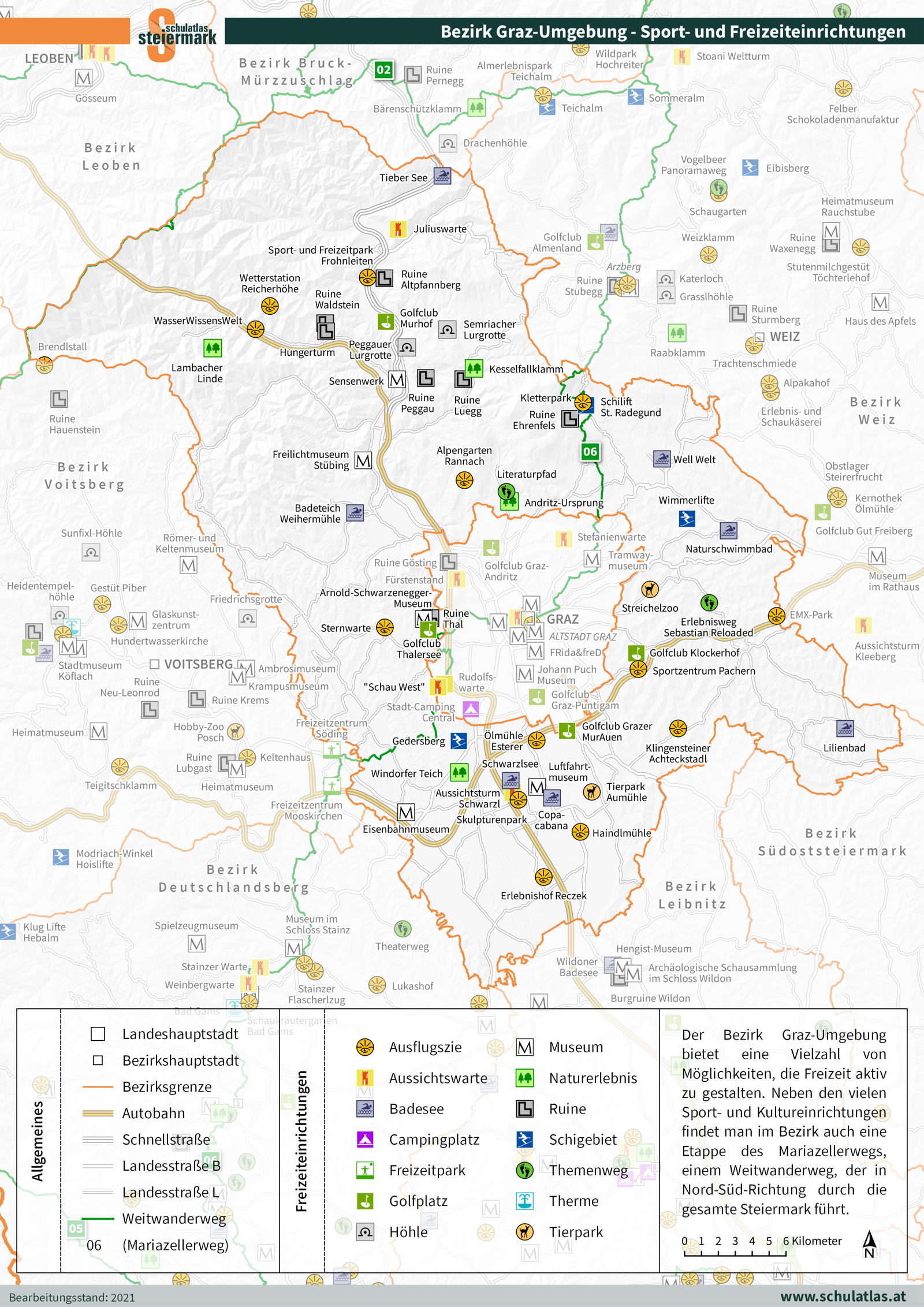 Graz-Umgebung - Sport- und Freizeiteinrichtungen