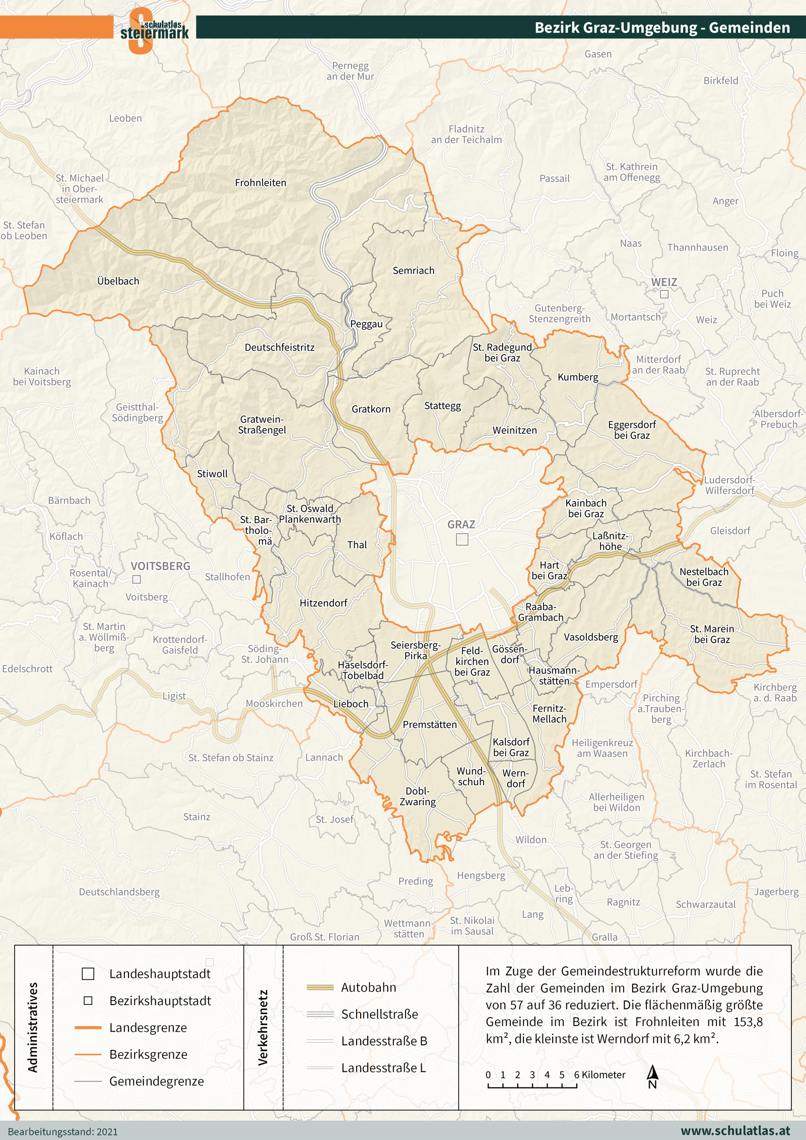 Graz-Umgebung - Gemeinden