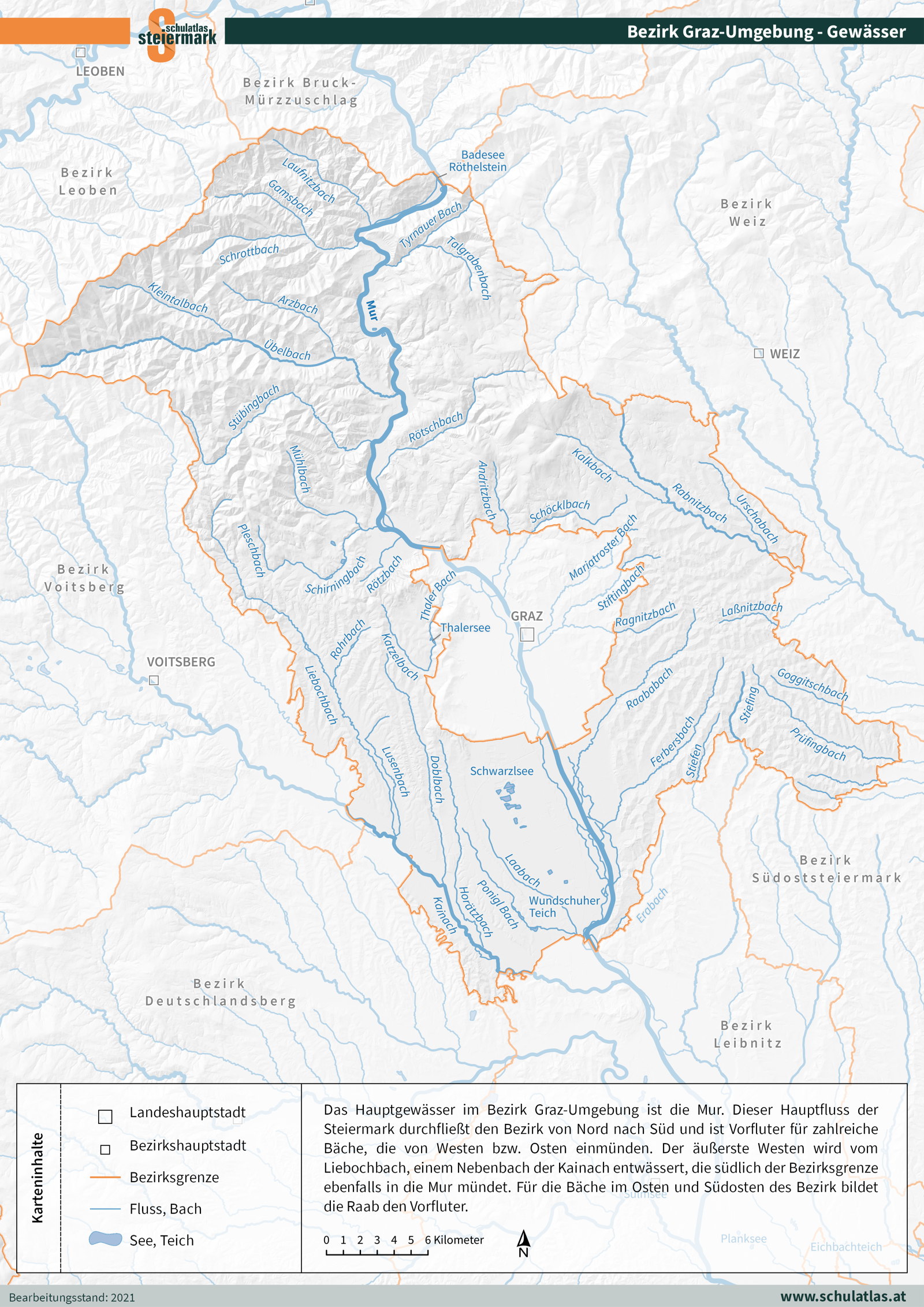 Graz-Umgebung - Gewässer