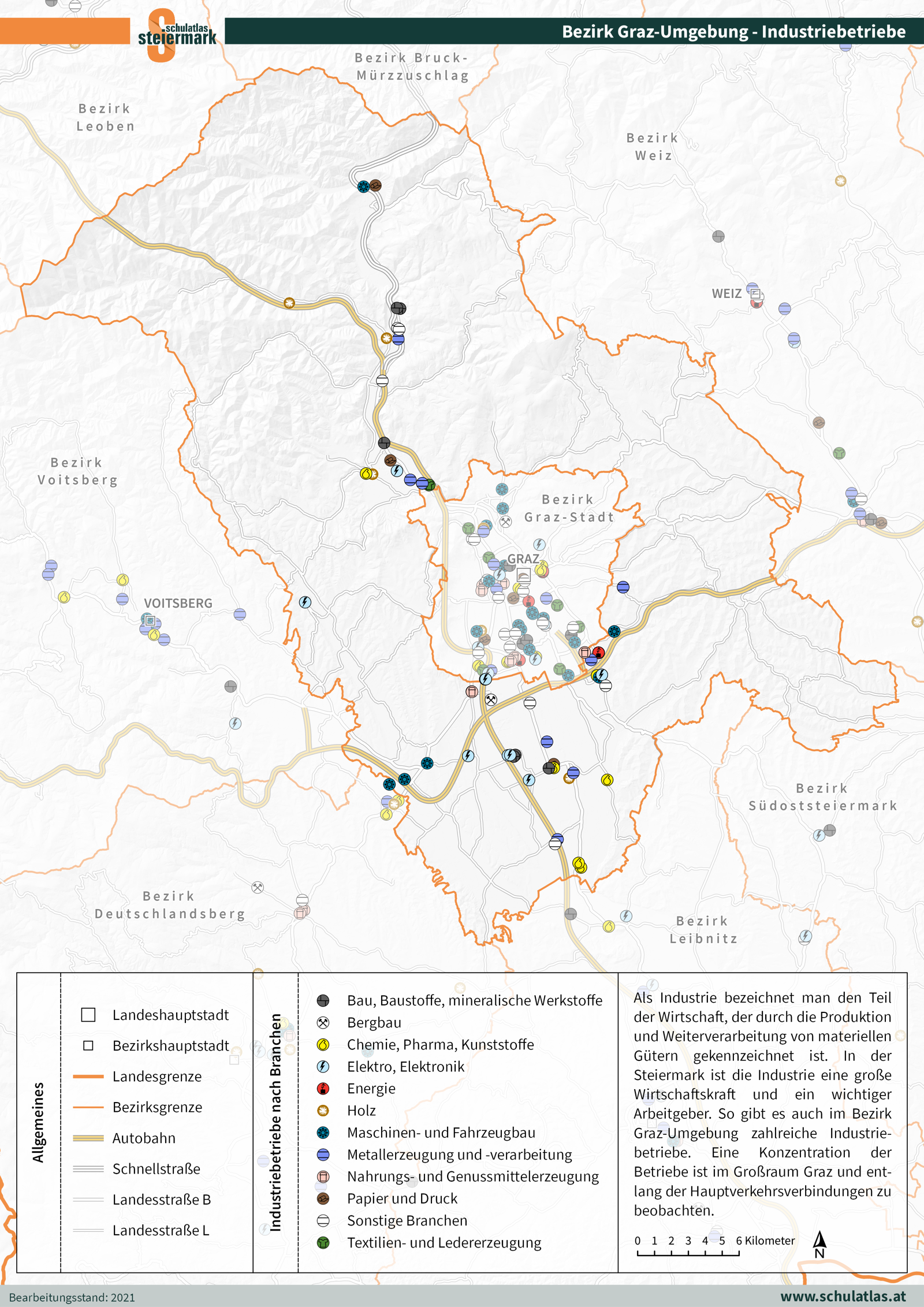 Graz-Umgebung - Industriebetriebe