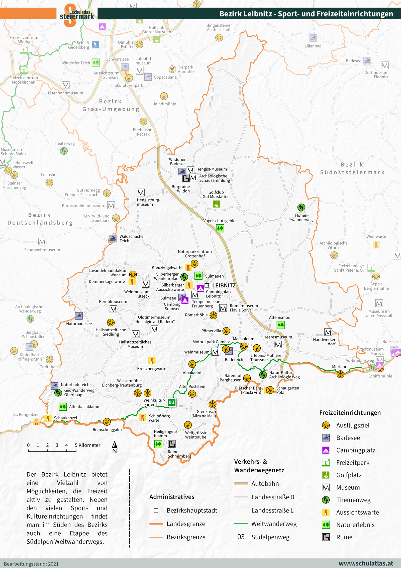 Leibnitz - Sport- und Freizeiteinrichtungen