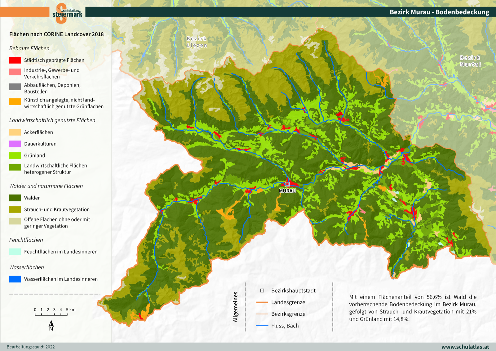 Murau - Bodenbedeckung