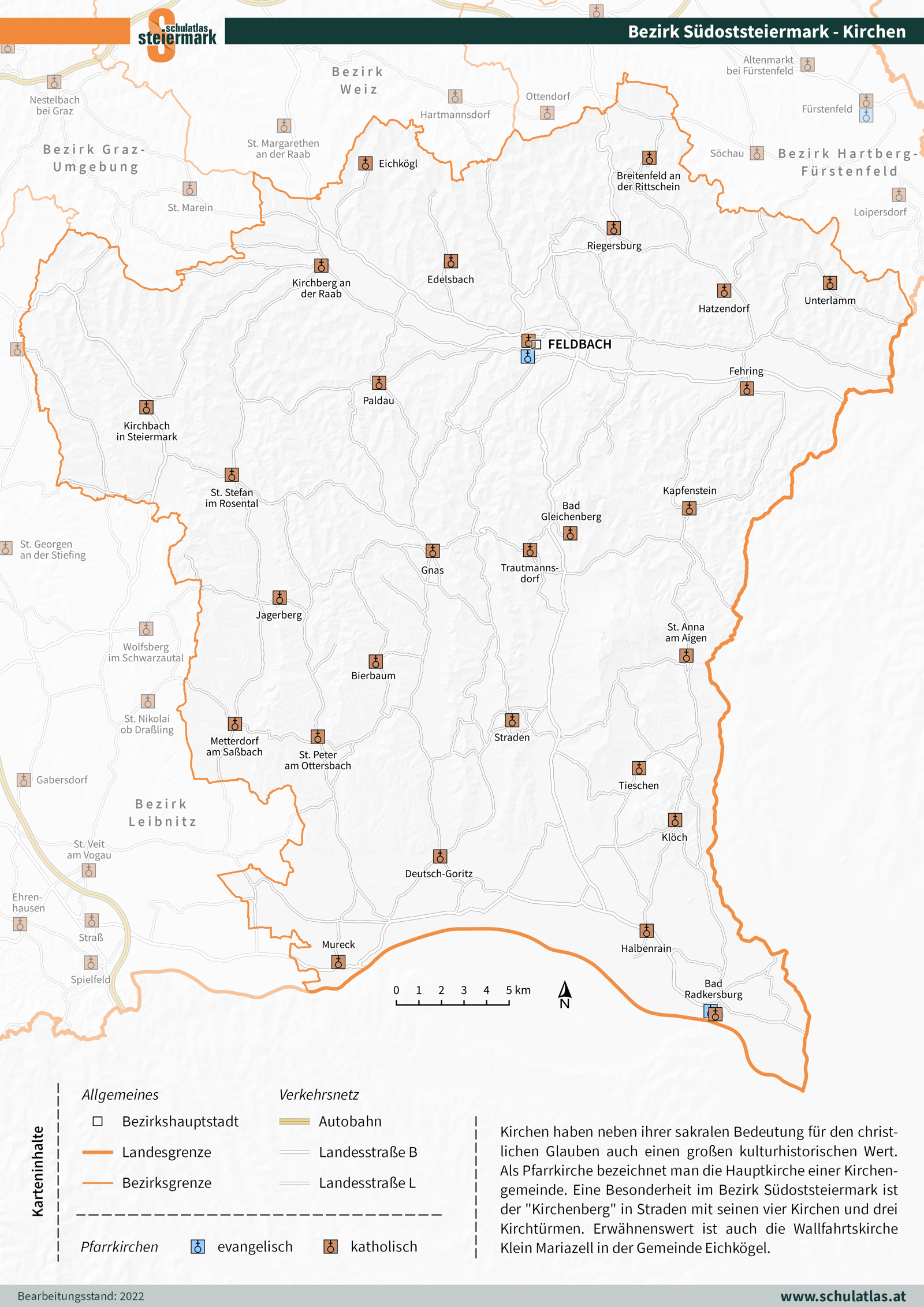 Südoststeiermark - Kirchen, Klöster und Stifte