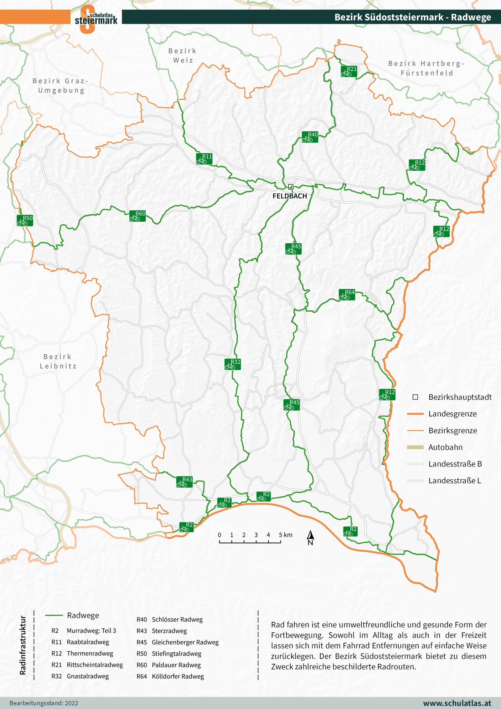 Südoststeiermark - Radwege