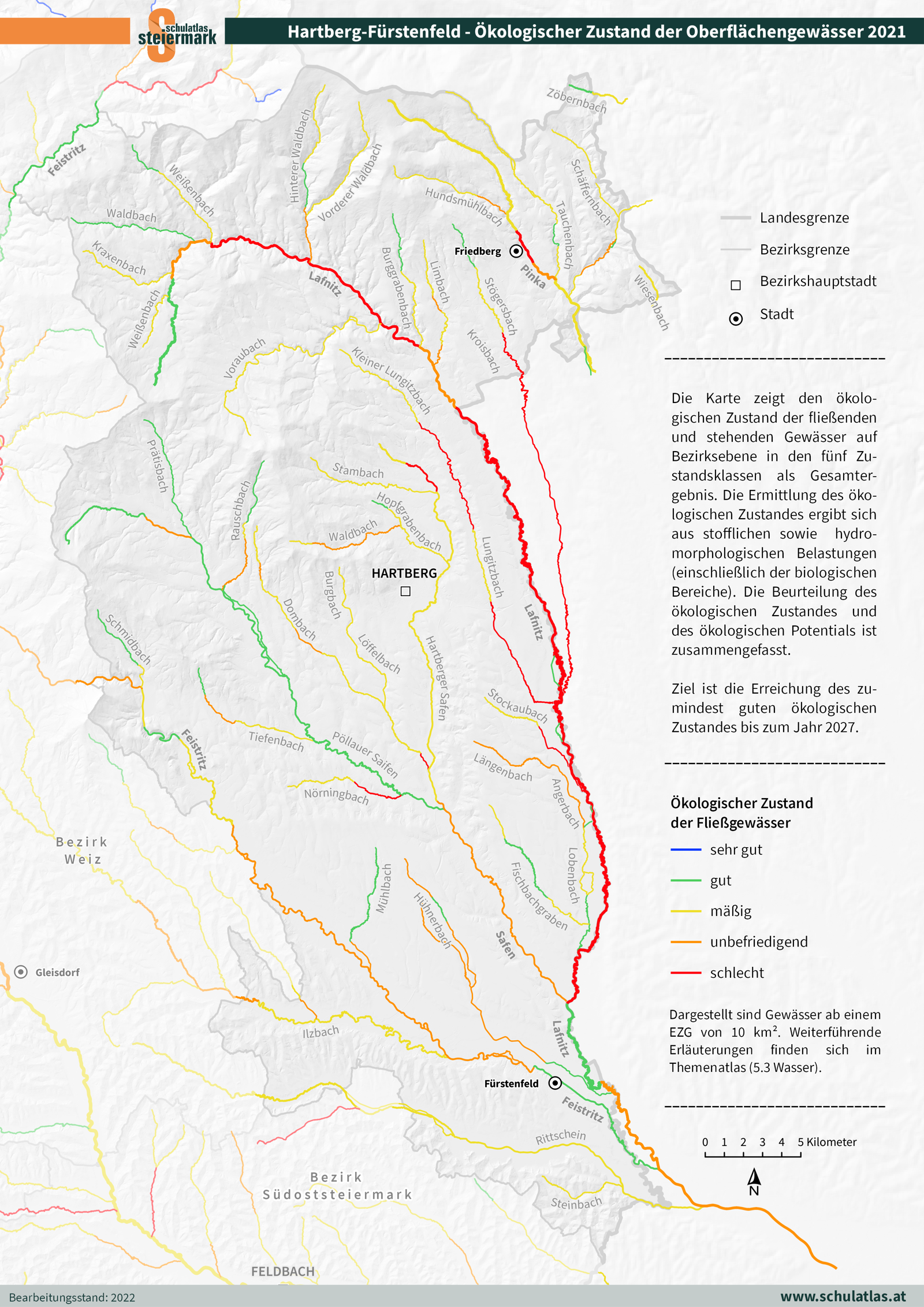 Hartberg-Fürstenfeld - Gewässergüte