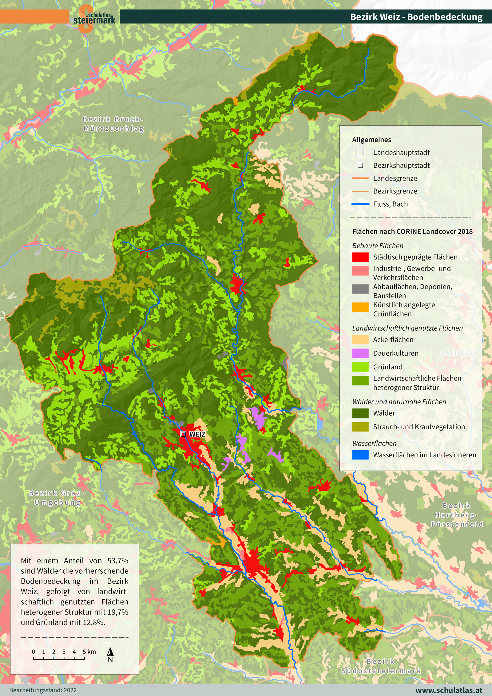 Weiz - Bodenbedeckung