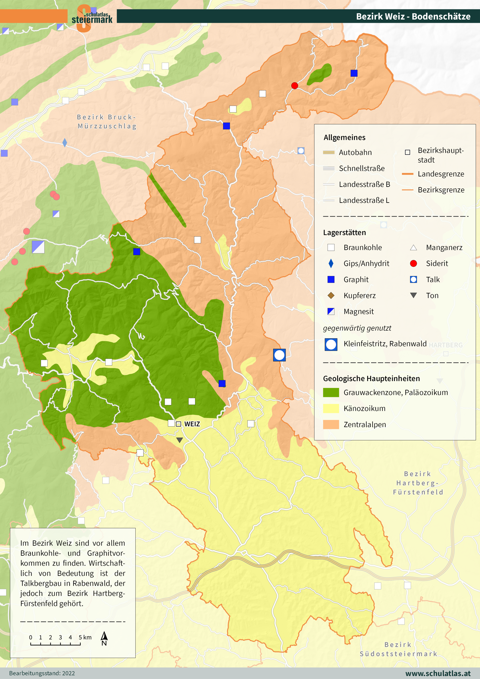Weiz - Bodenschätze