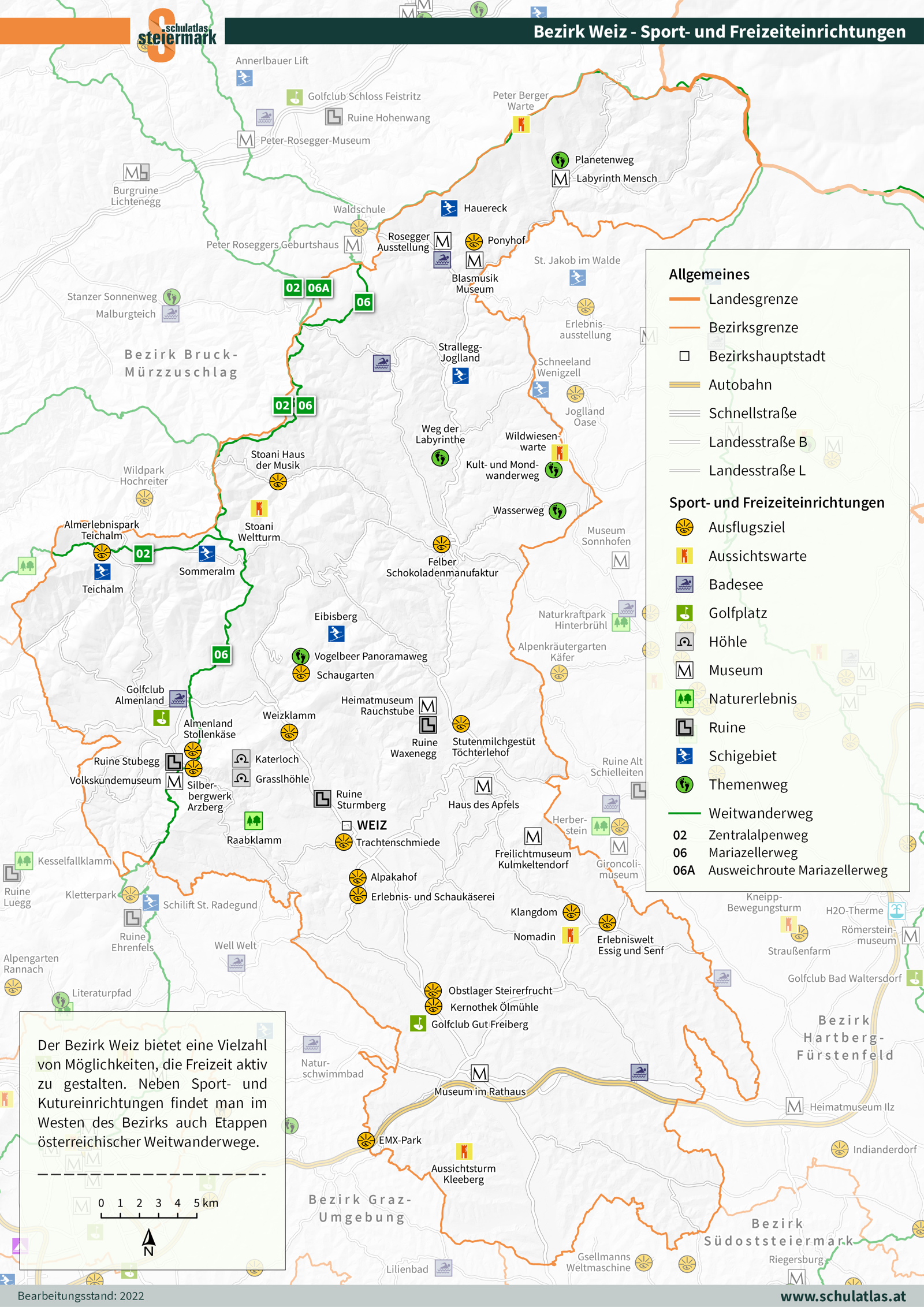 Weiz - Sport- und Freizeiteinrichtungen