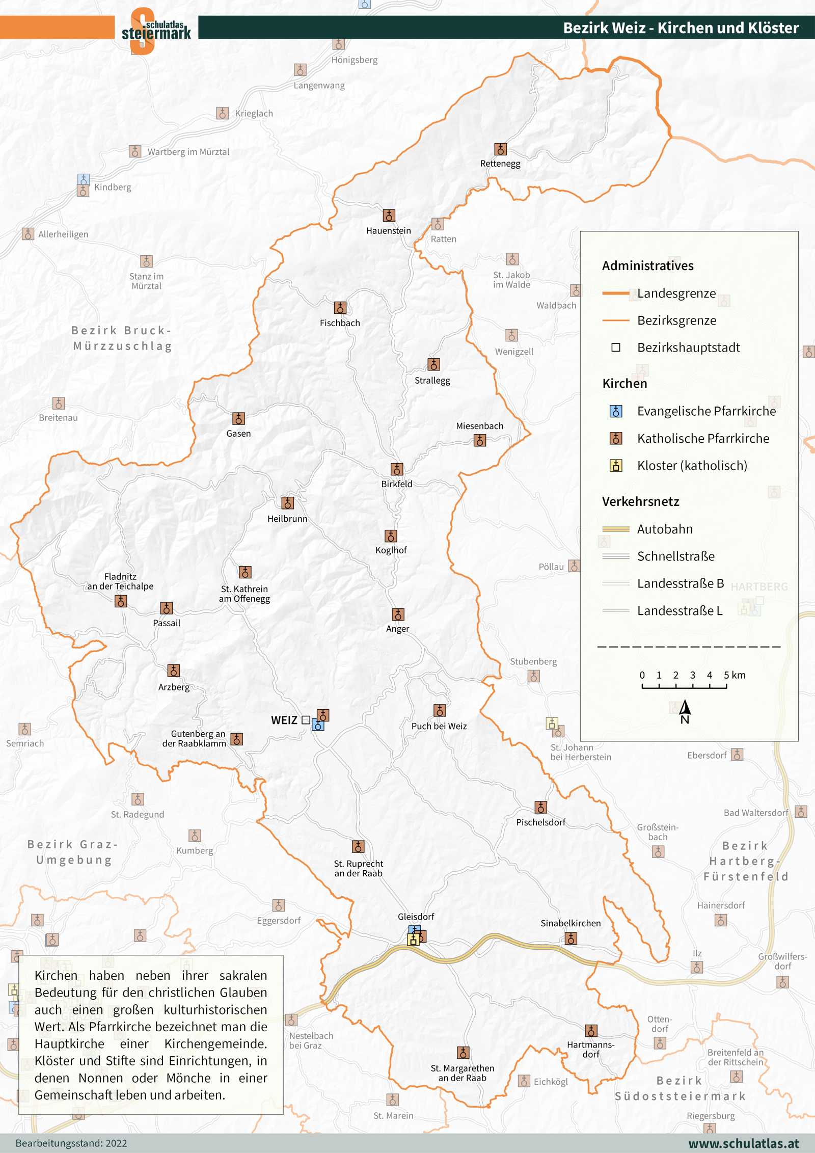 Weiz - Kirchen, Klöster und Stifte