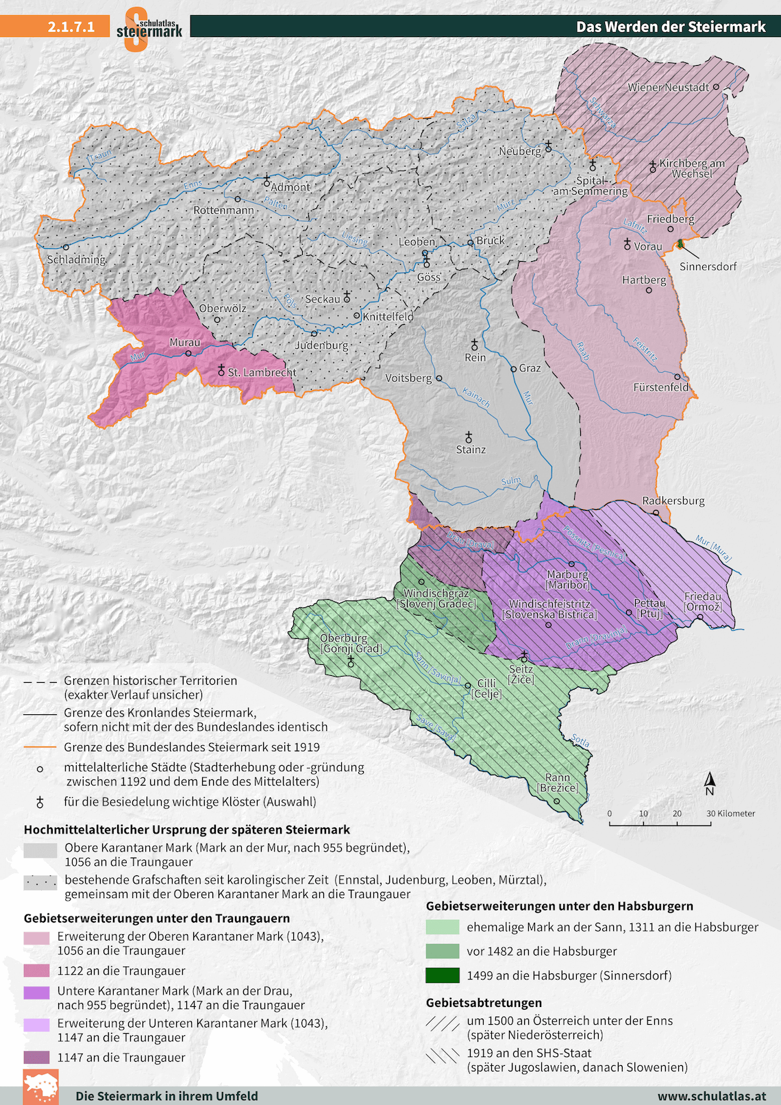 2.1.7.1 Das Werden der Steiermark