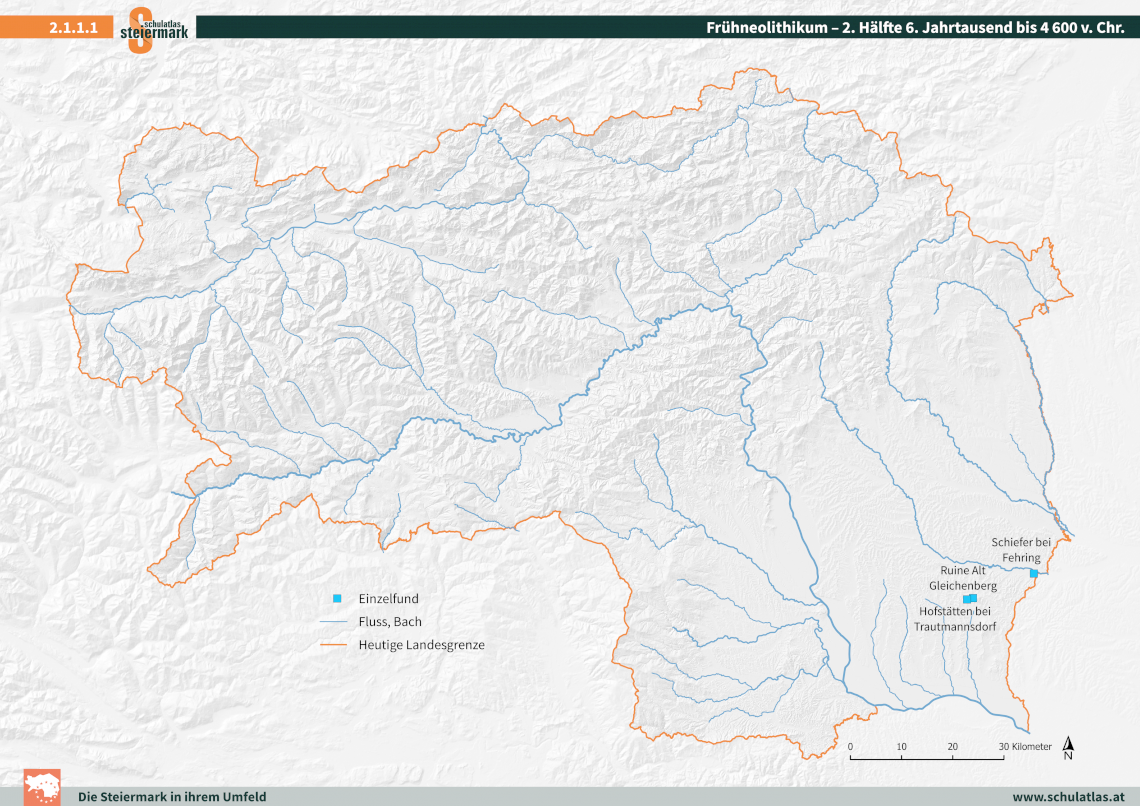 Frühneolithikum – 2. Hälfte 6. Jahrtausend bis 4 600 v. Chr.