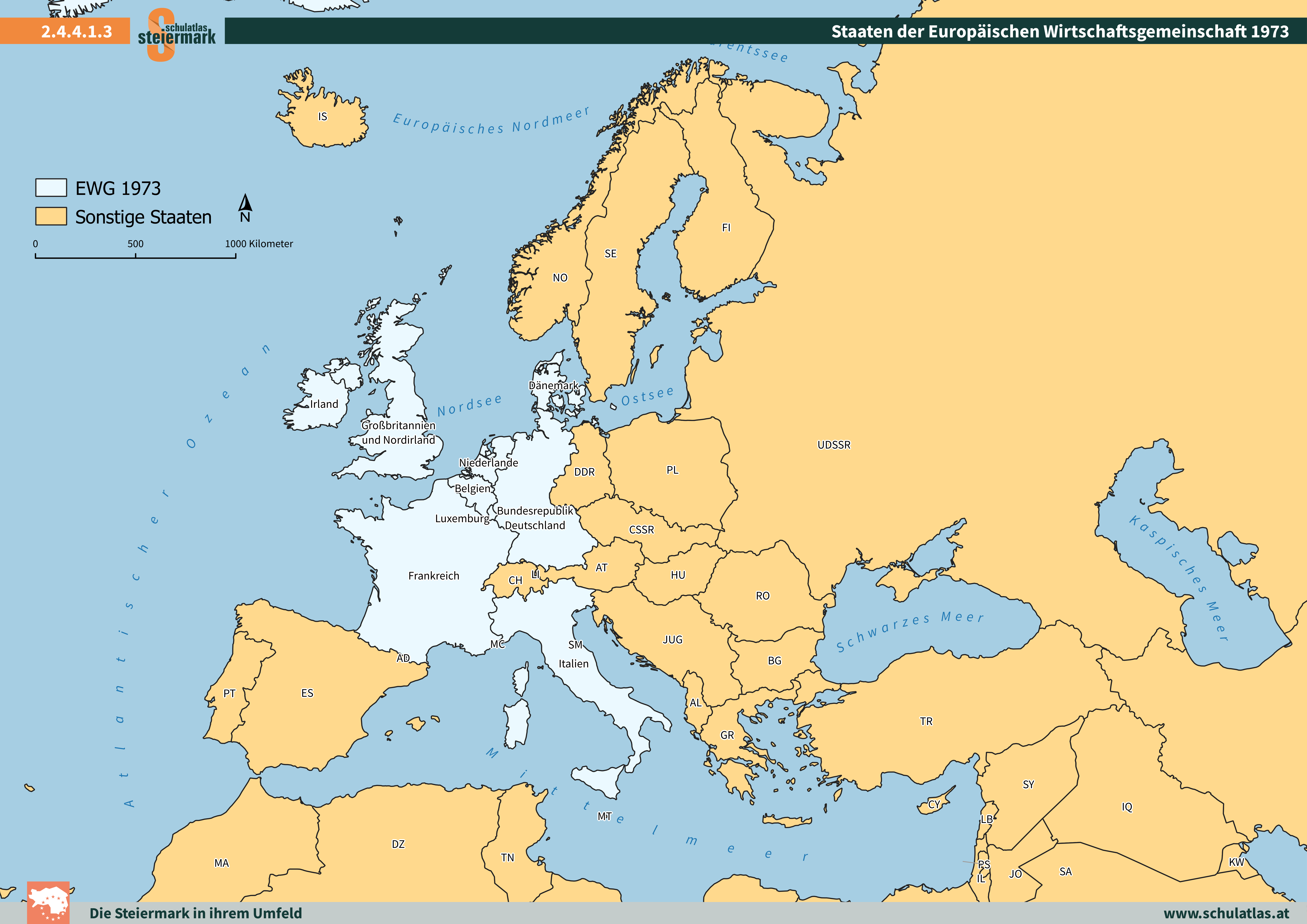 Europäische Wirtschaftsgemeinschaft 1973