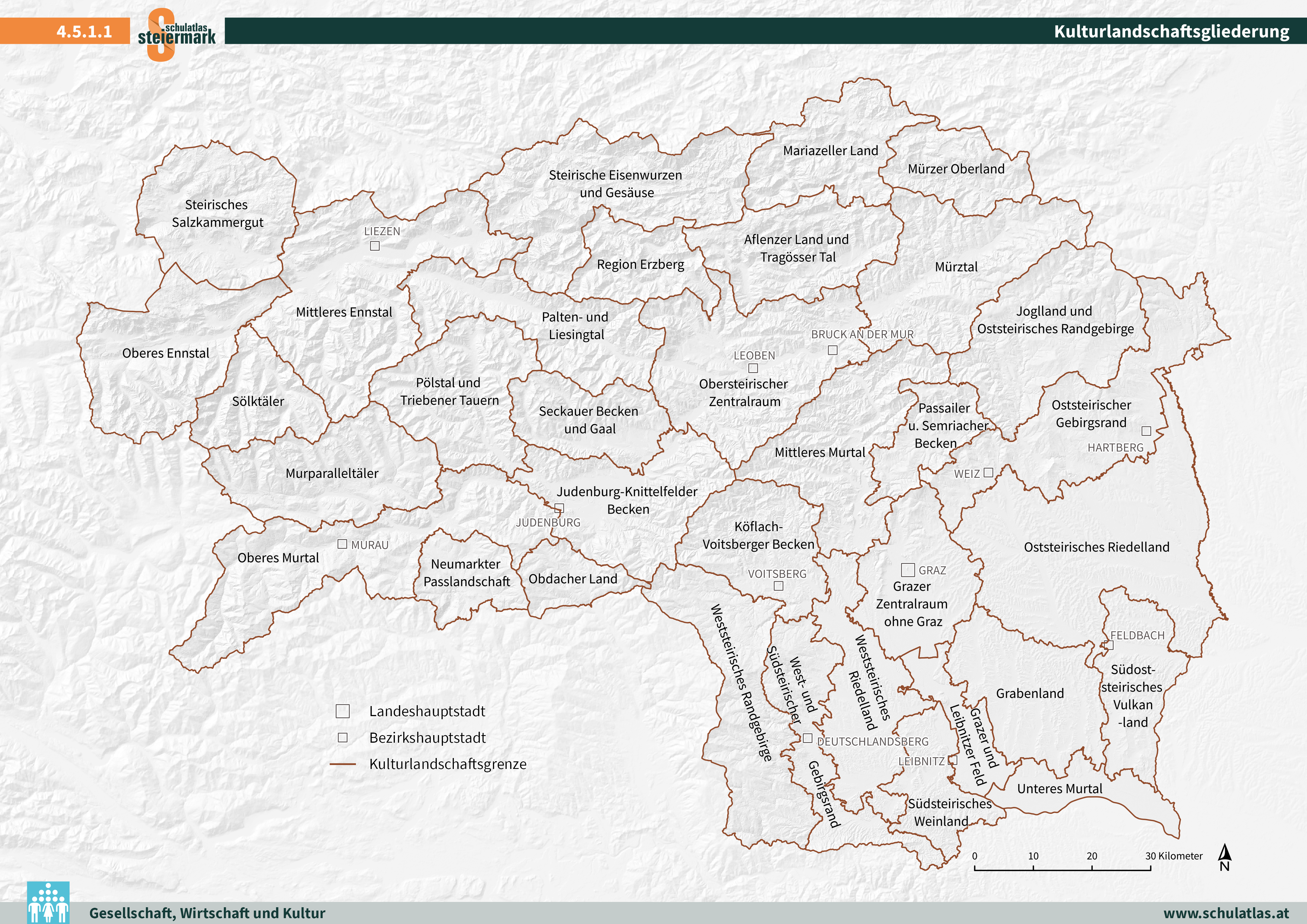 Kulturlandschaftsgliederung