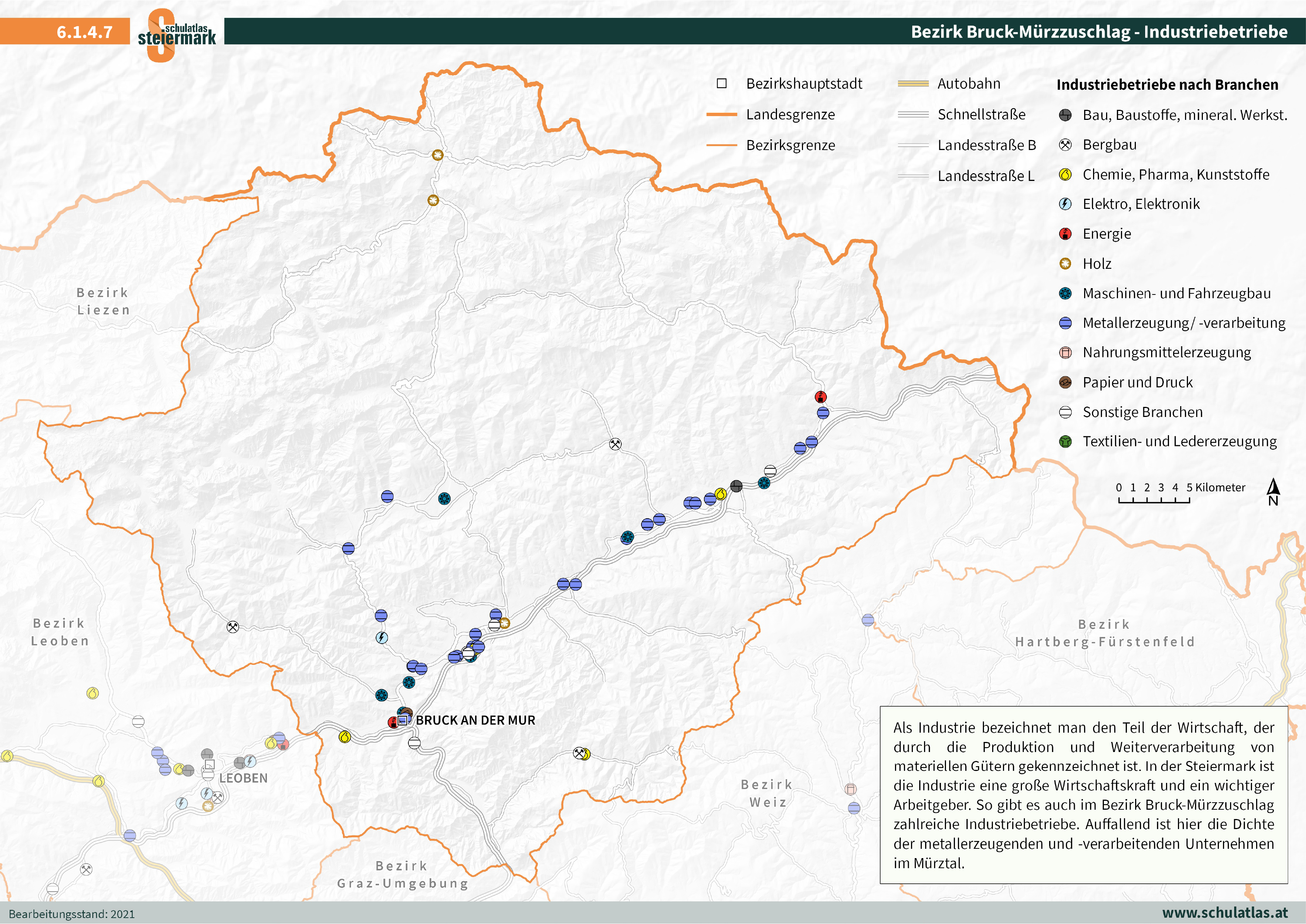 6.1.4.7 Bruck-Mürzzuschlag - Industriebetriebe
