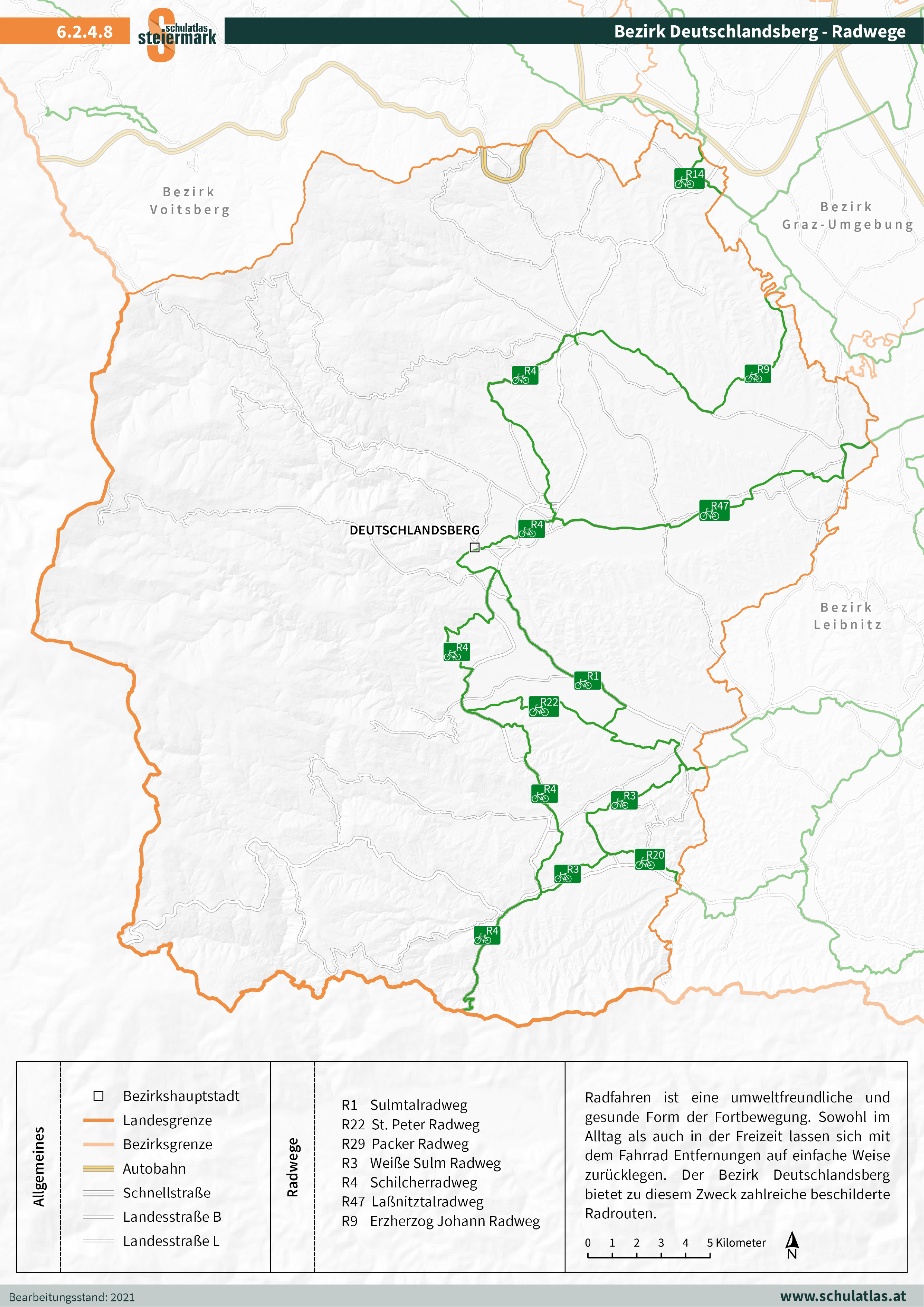 6.2.4.8 Deutschlandsberg - Radwege