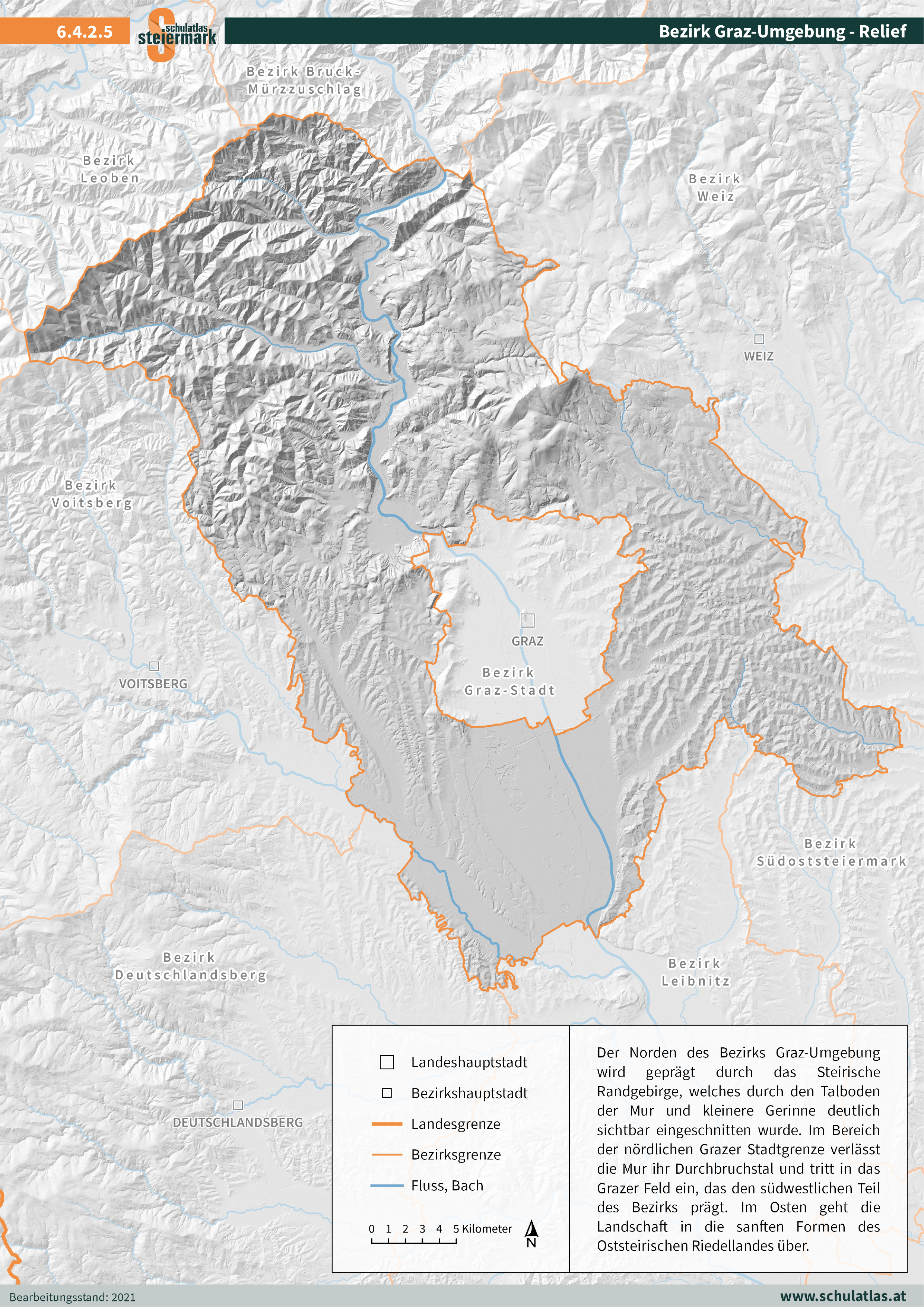 6.4.2.5 Graz Umgebung - Relief