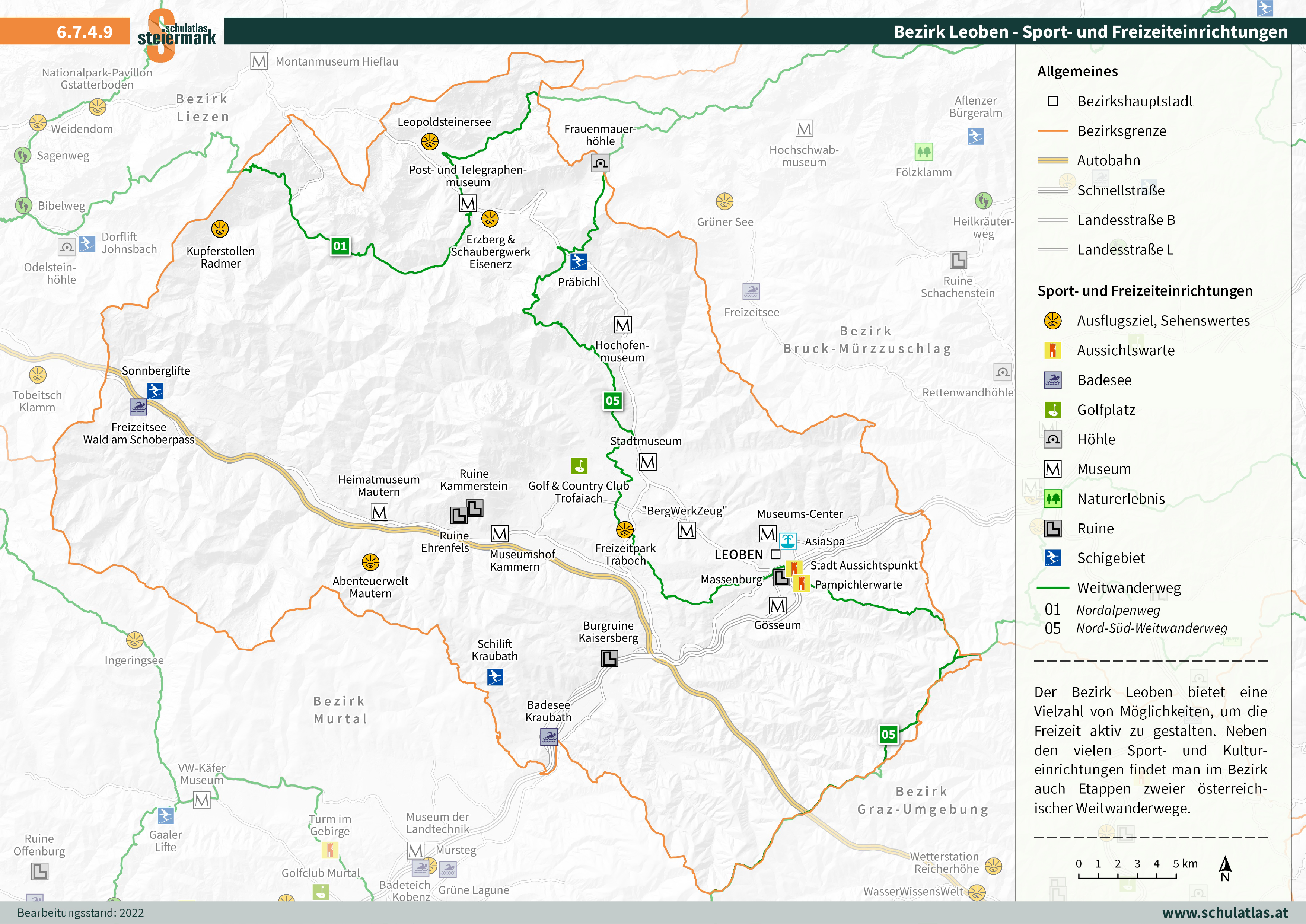 6.7.4.9 Leoben - Sport- und Freizeiteinrichtungen
