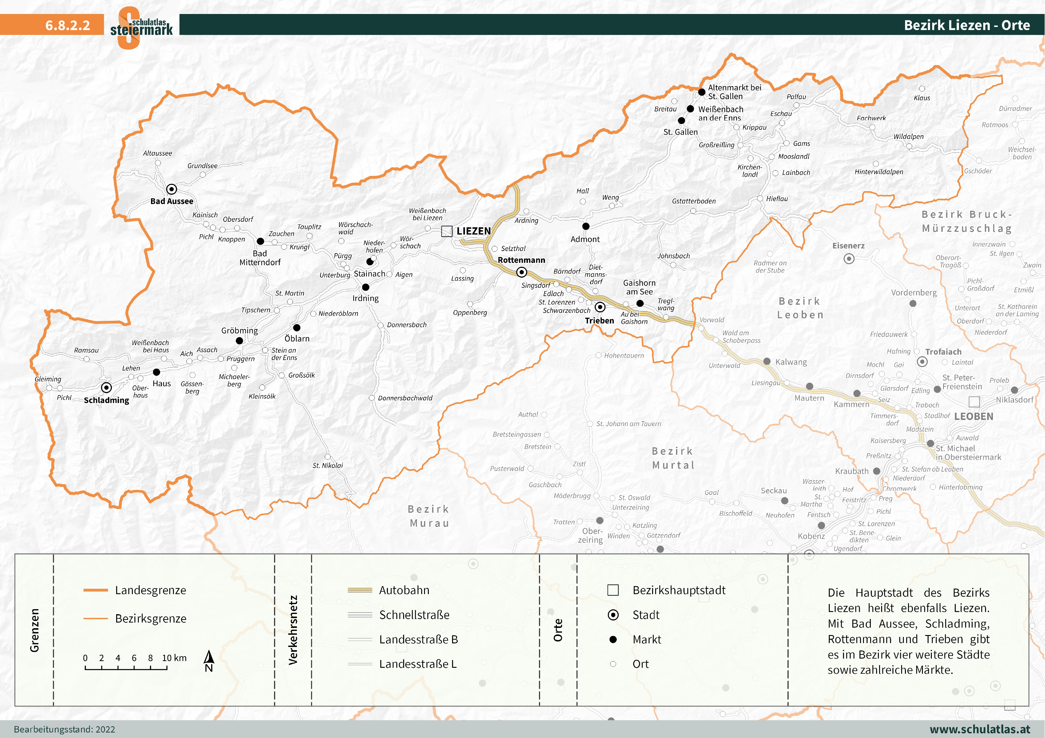 6.8.2.2 Liezen - Orte