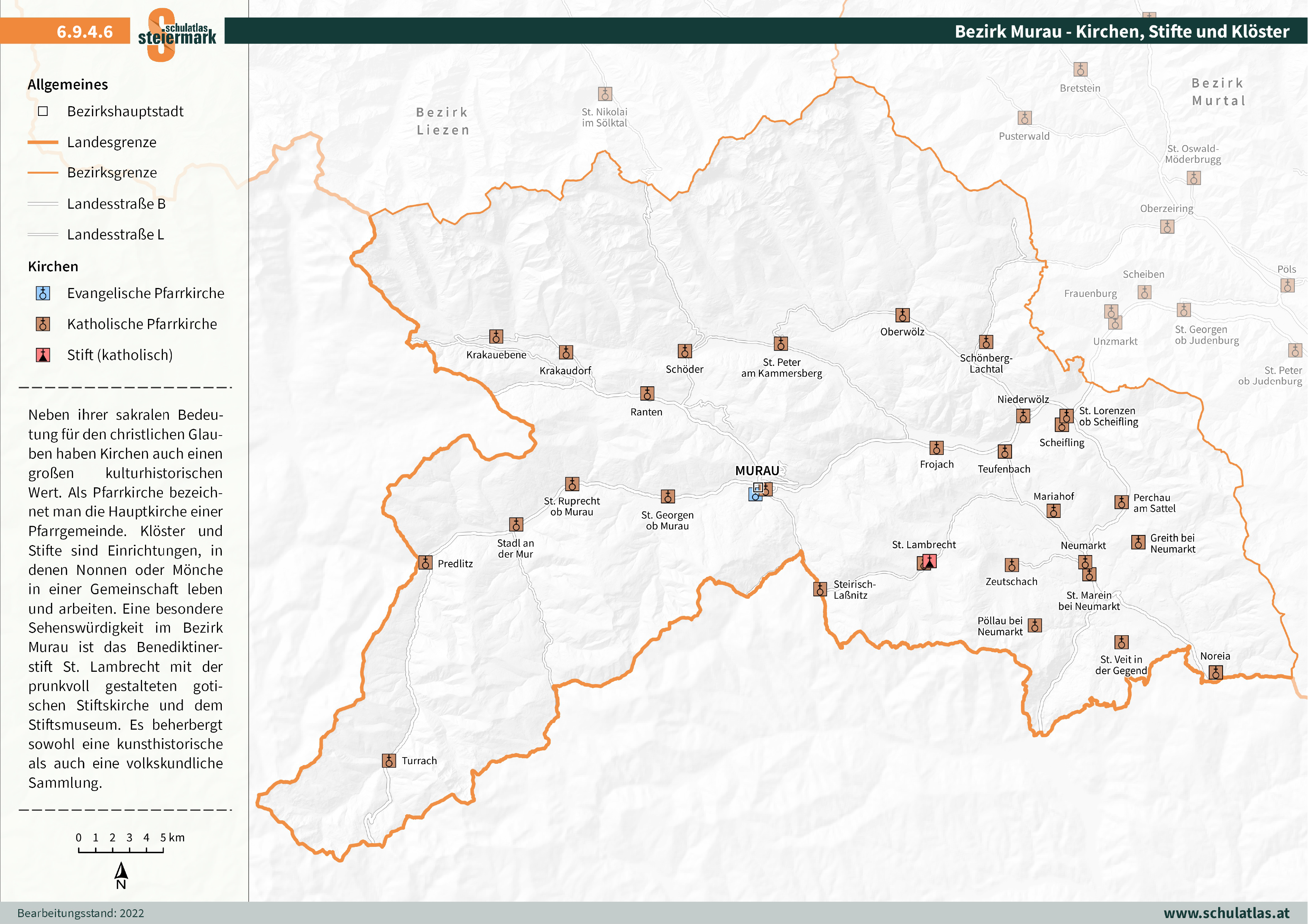 6.9.4.6 Murau - Kirchen, Stifte und Klöster