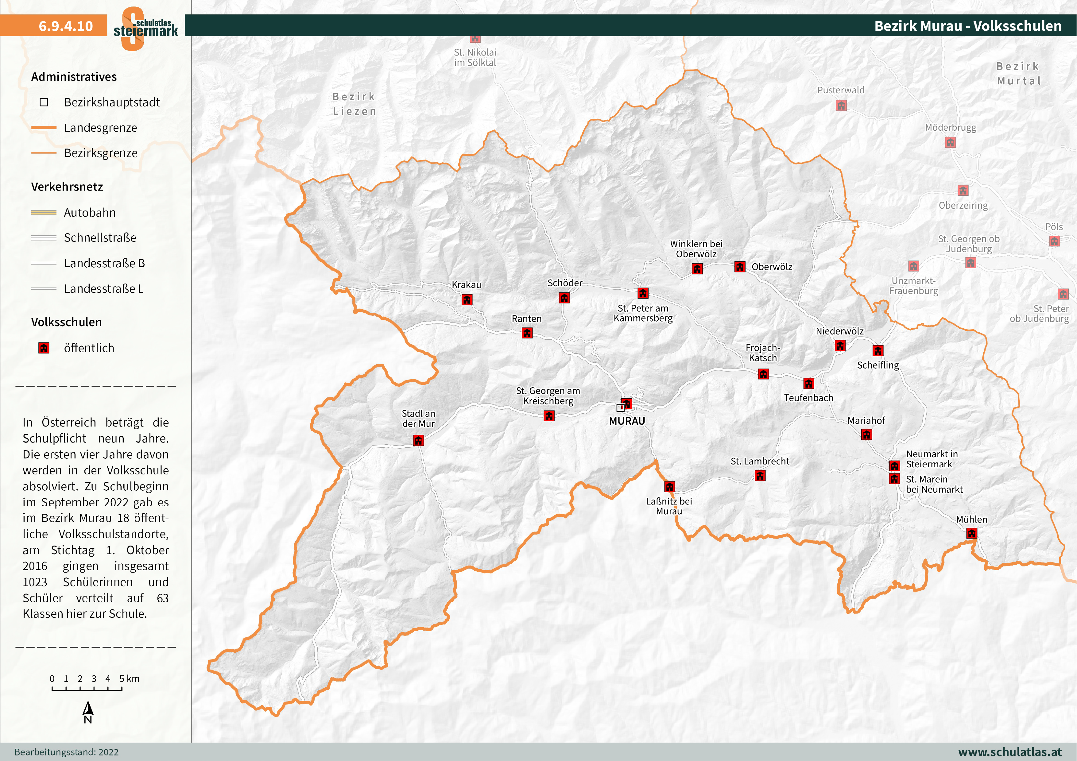 6.9.4.10 Murau - Volksschulstandorte
