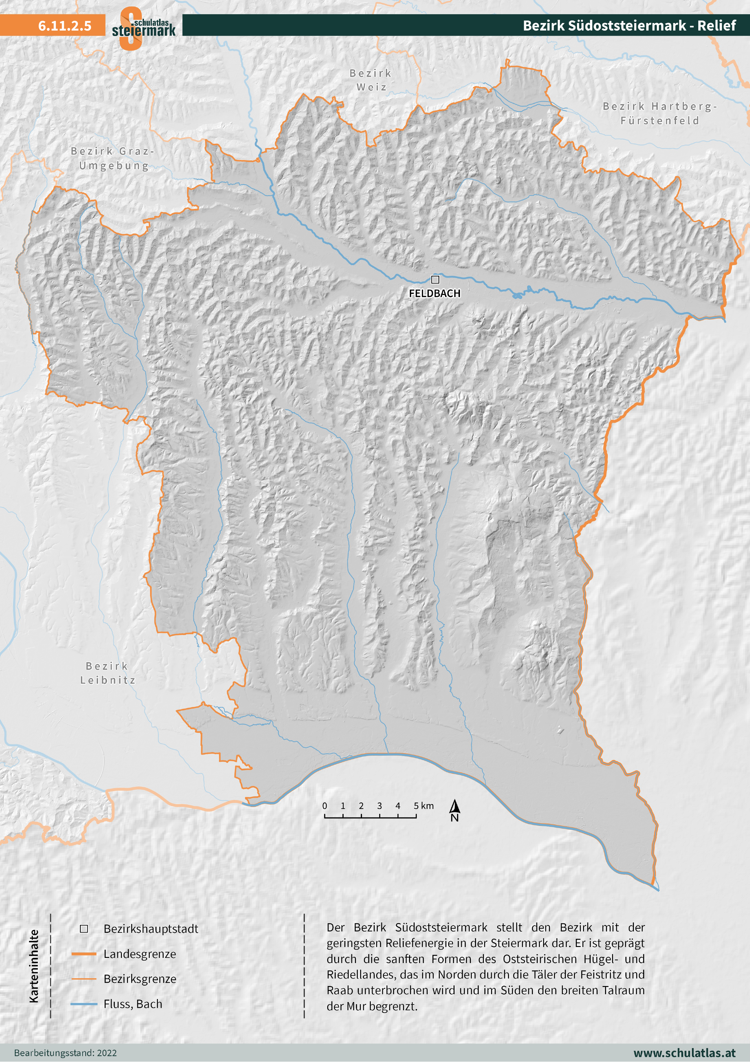 6.11.2.5 Südoststeiermark - Relief