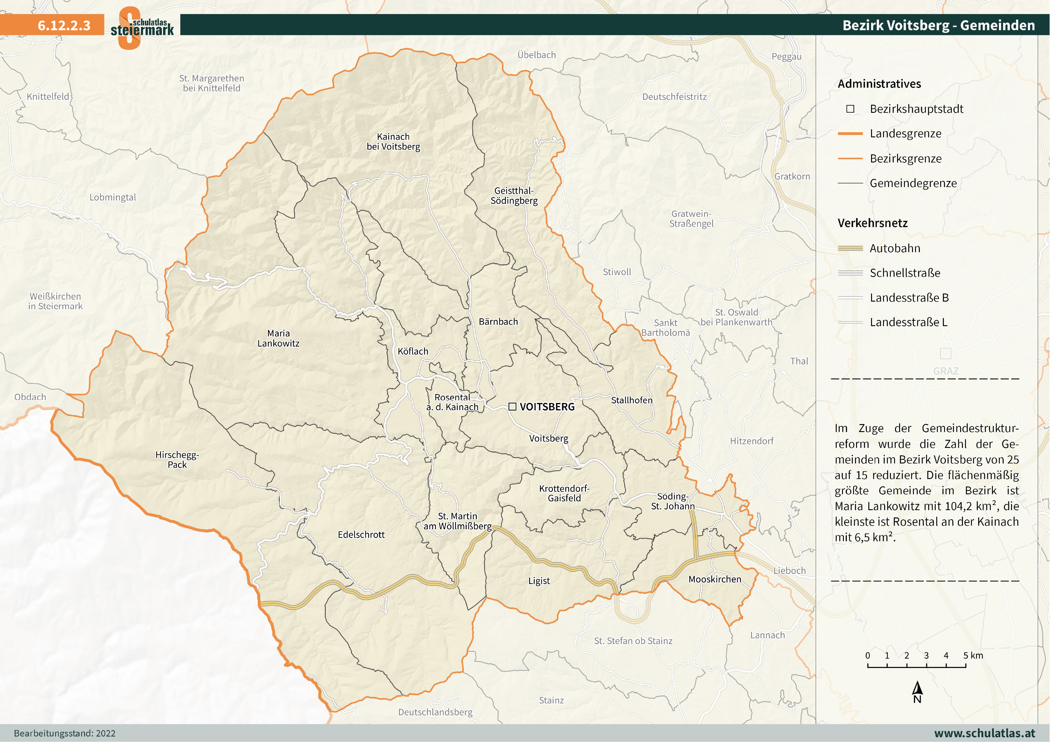 6.12.2.3 Voitsberg - Gemeinden