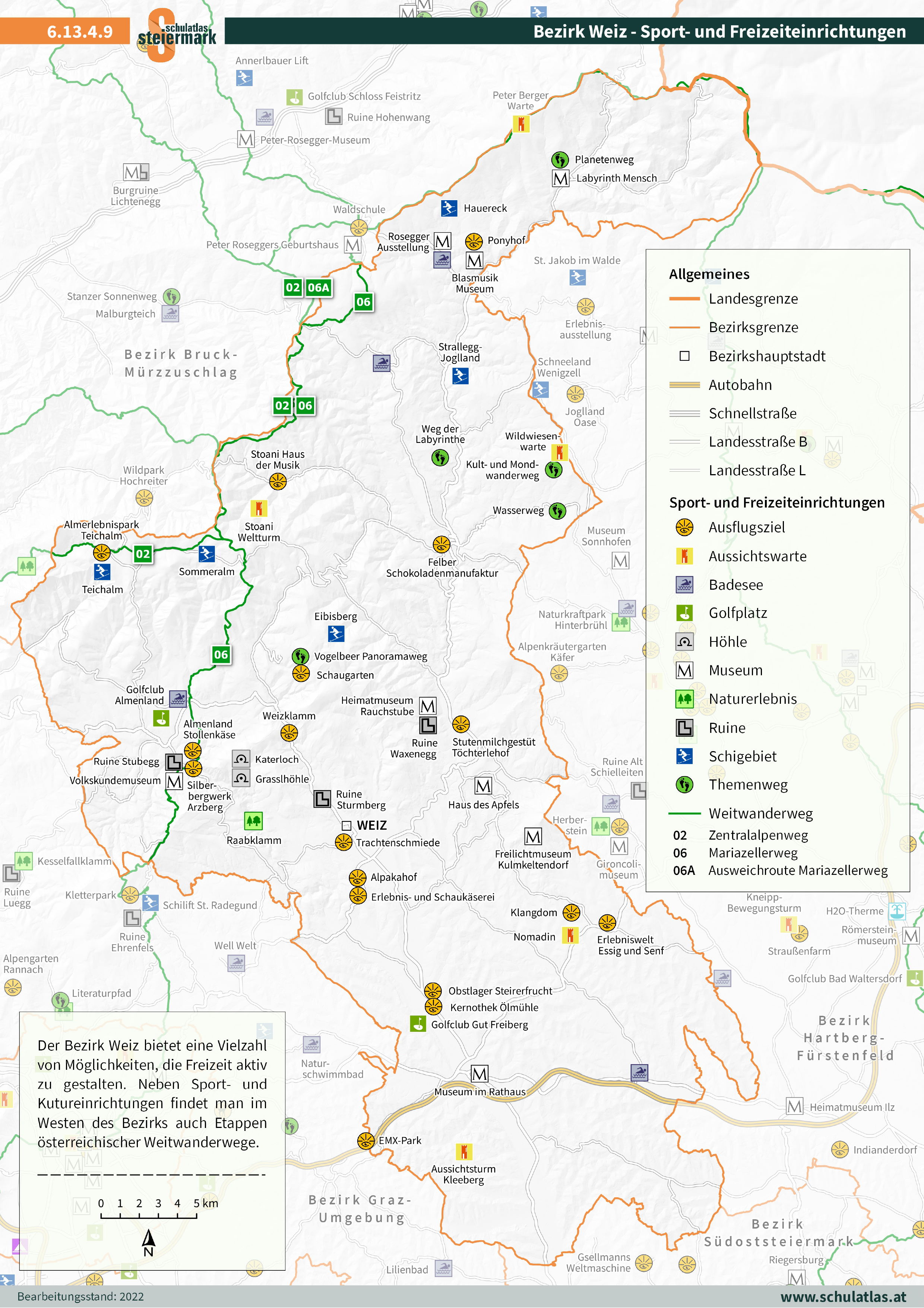 6.13.4.9 Weiz - Sport- und Freizeiteinrichtungen