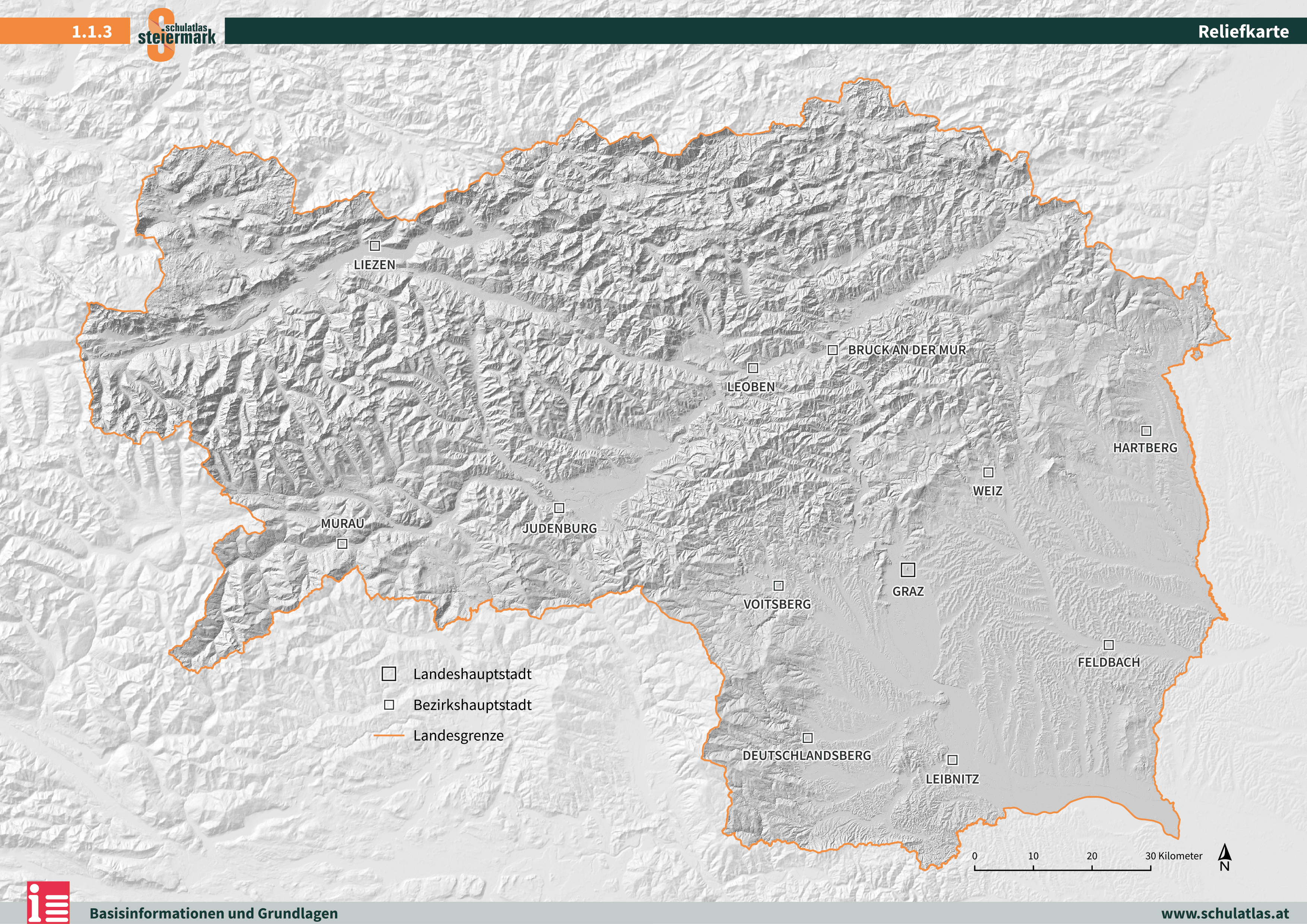 1.1.3 Relief der Steiermark