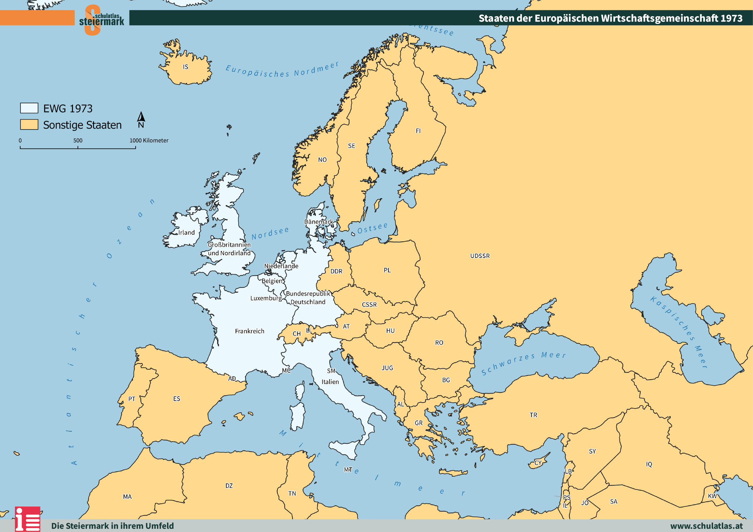 Europäische Wirtschaftsgemeinschaft 1973