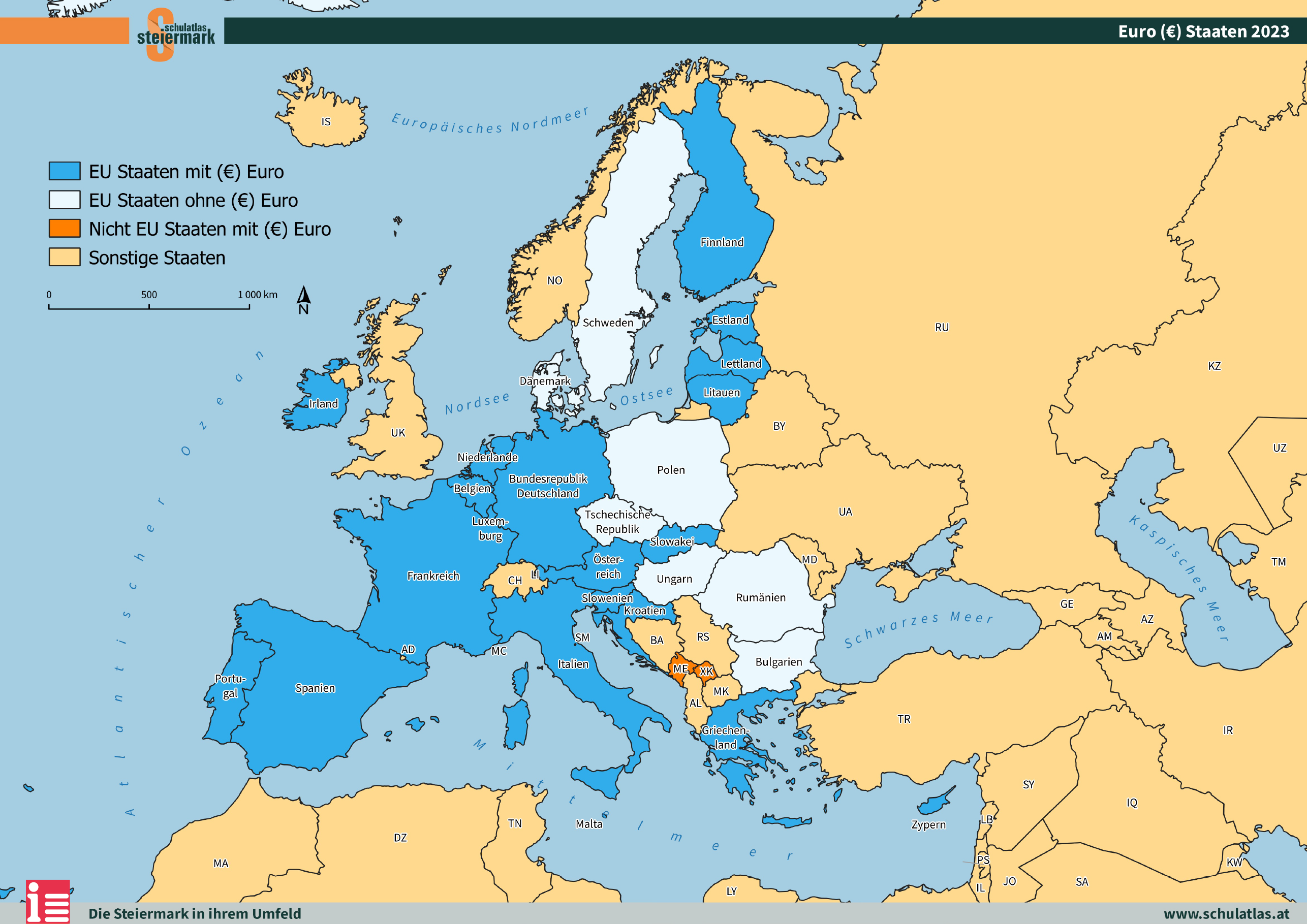 Euro Staaten 2023